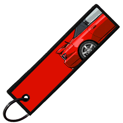 "RED S2000 SIDE PROFILE" CUSTOM KEY TAG