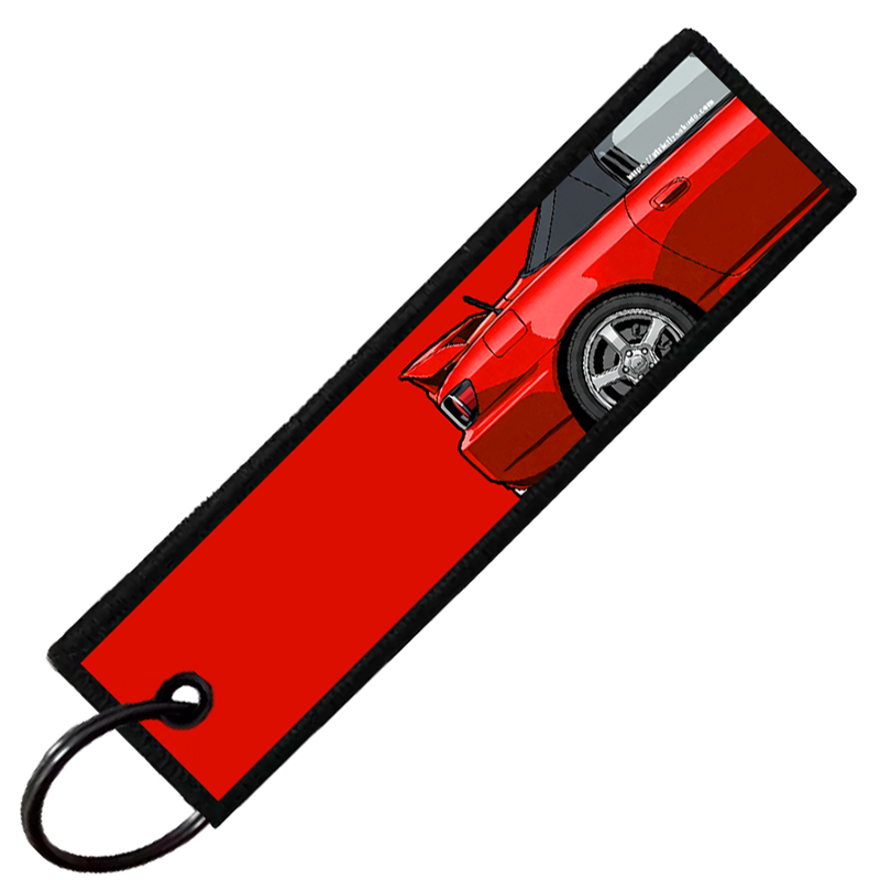 "RED S2000 SIDE PROFILE" CUSTOM KEY TAG