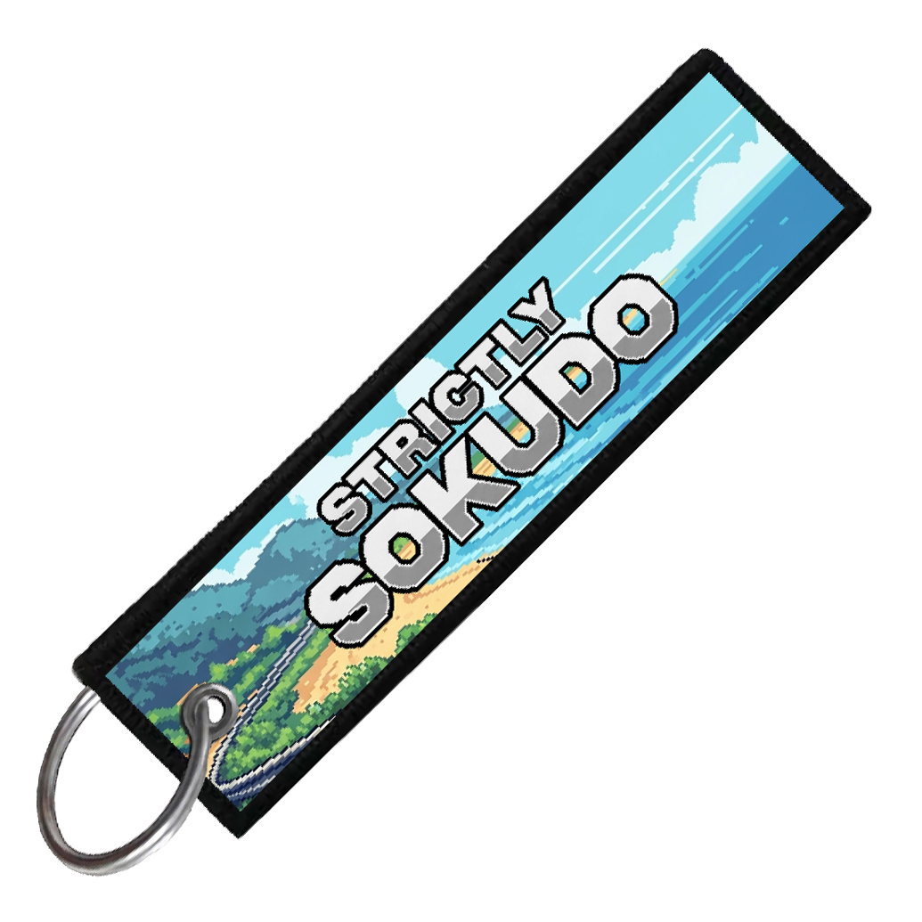 "RENAULT 5 TURBO 8-BIT RALLY" CUSTOM KEY TAG