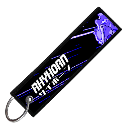 "JAPANESE RHYHORN" CUSTOM KEY TAG