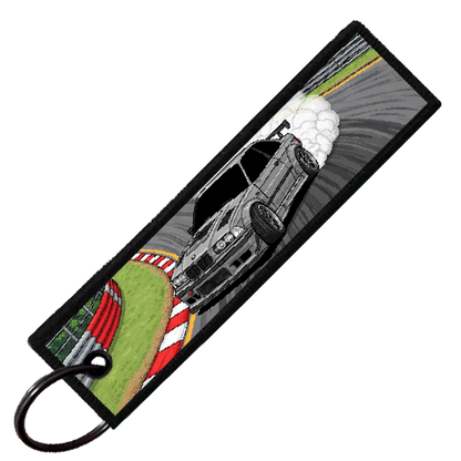 "ROAD ATLANTA 8-BIT DRIFTERS" CUSTOM KEY TAG