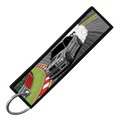 "ROAD ATLANTA 8-BIT DRIFTERS" CUSTOM KEY TAG