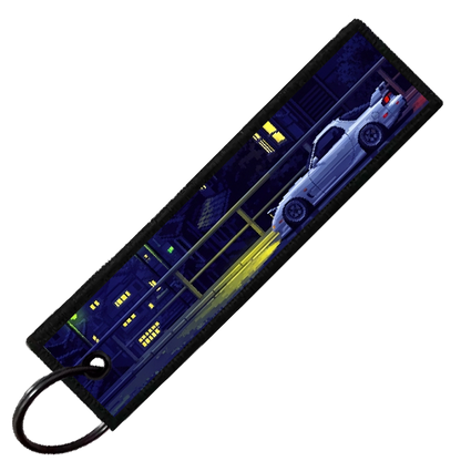 "RX7 PIXEL SIDE PROFILES" CUSTOM KEY TAG