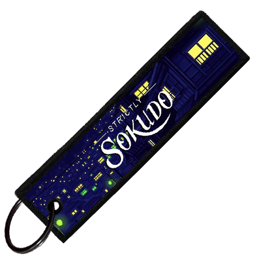 "RX7 PIXEL SIDE PROFILES" CUSTOM KEY TAG