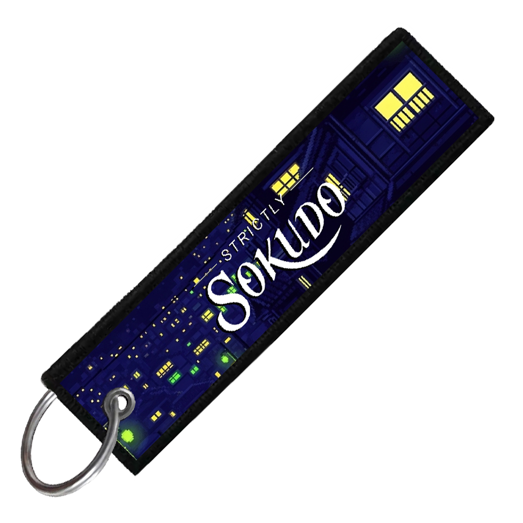 "RX7 PIXEL SIDE PROFILES" CUSTOM KEY TAG