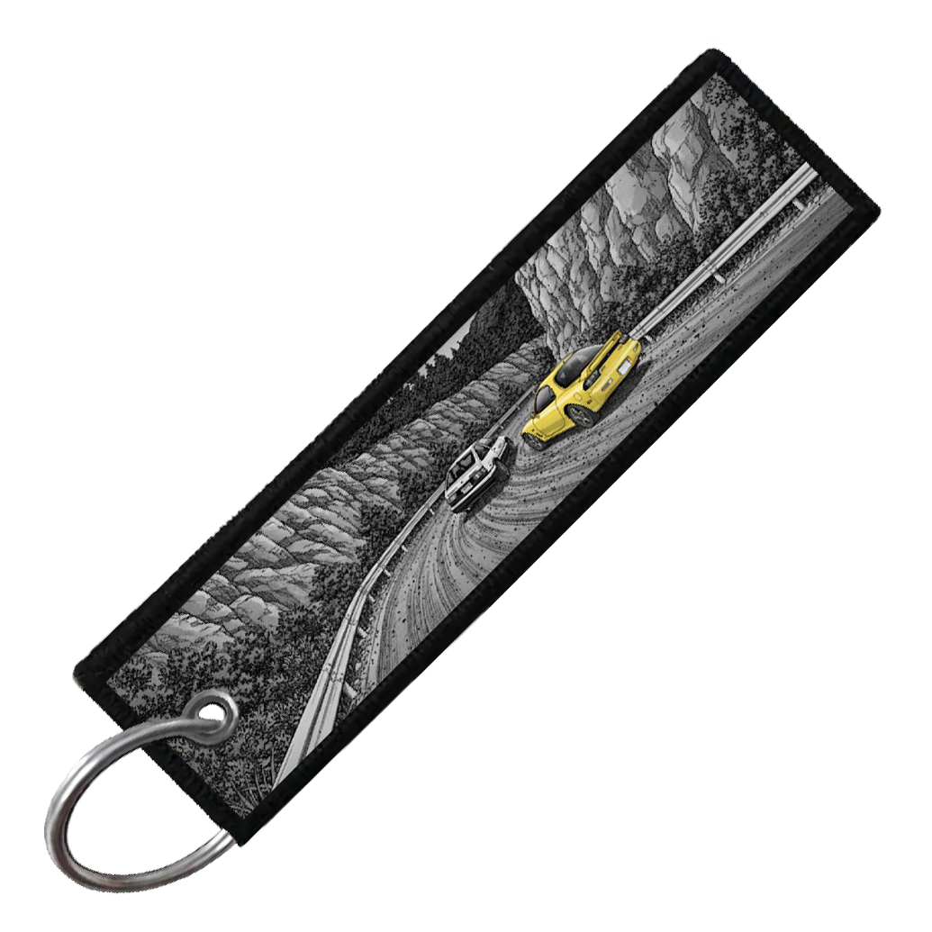 "RX7 TOUGE BATTLE" CUSTOM KEY TAG