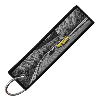 "RX7 TOUGE BATTLE" CUSTOM KEY TAG