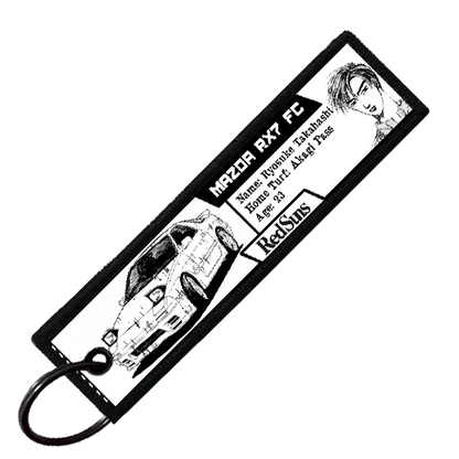 "RYOSUKE DRIVER STATS" CUSTOM KEY TAG