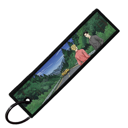 "SHINGO AND TAKESHI ICONS" CUSTOM KEY TAG