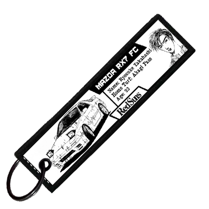 "RYOSUKE DRIVER STATS" CUSTOM KEY TAG