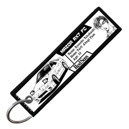"RYOSUKE DRIVER STATS" CUSTOM KEY TAG