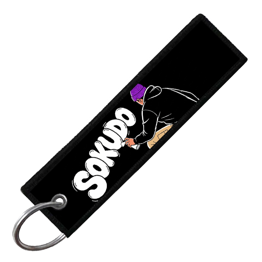 "NISSAN S14 GRAFFITI GARAGE" Custom Key Tag