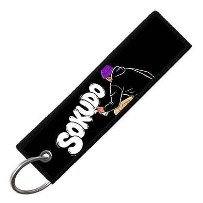 "NISSAN S14 GRAFFITI GARAGE" Custom Key Tag