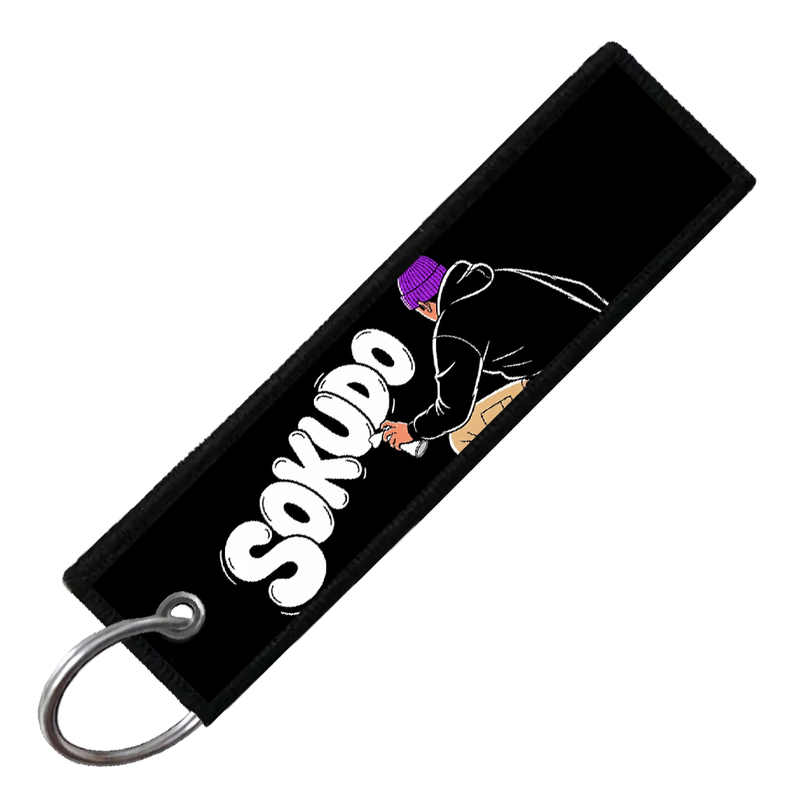 "NISSAN S14 GRAFFITI GARAGE" Custom Key Tag