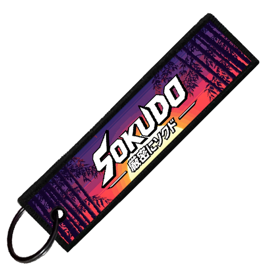 "S14 SLAMMED SUNSET" CUSTOM KEY TAG