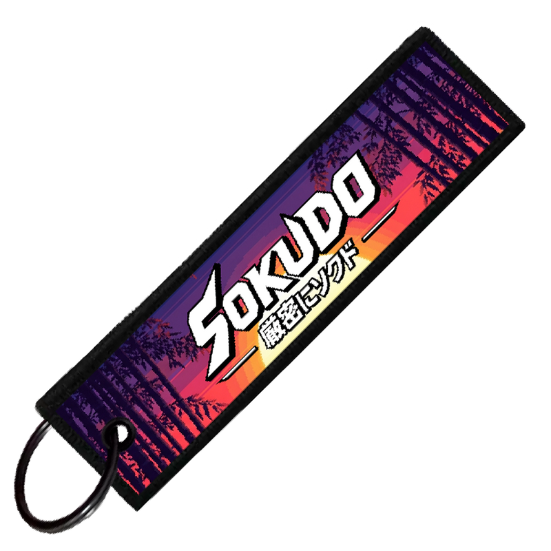 "S14 SLAMMED SUNSET" CUSTOM KEY TAG