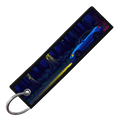 "S2000 PIXEL SIDE PROFILES" CUSTOM KEY TAG