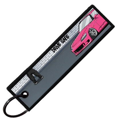 "NISSAN S14 TAGGED" Custom Key Tag