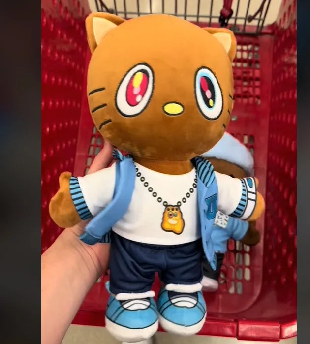 "KANYE WEST BEAR V2" Hello Kitty Plush