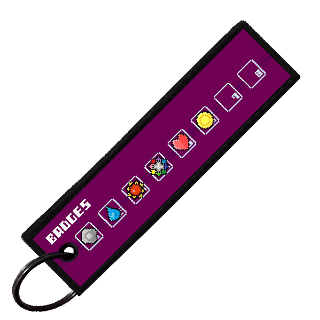 "GYM LEADER SABRINA" CUSTOM KEY TAG