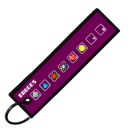 "GYM LEADER SABRINA" CUSTOM KEY TAG