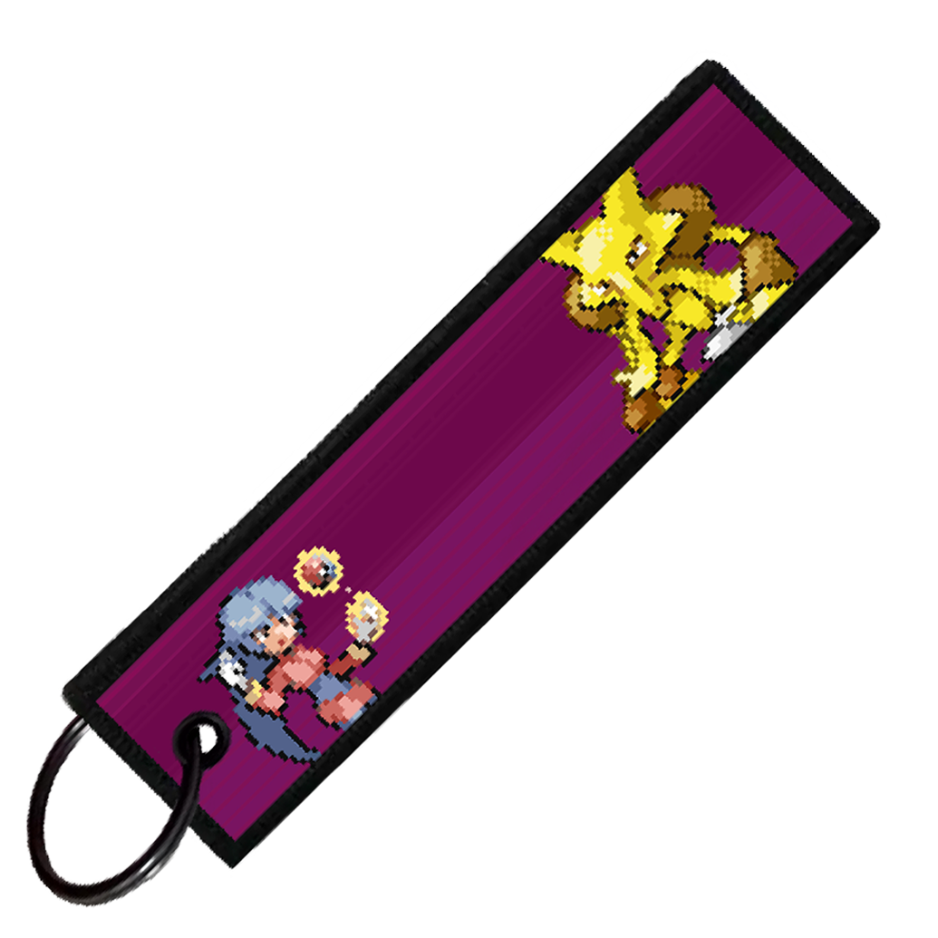 "GYM LEADER SABRINA" CUSTOM KEY TAG