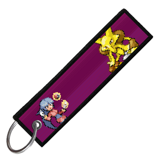 "GYM LEADER SABRINA" CUSTOM KEY TAG
