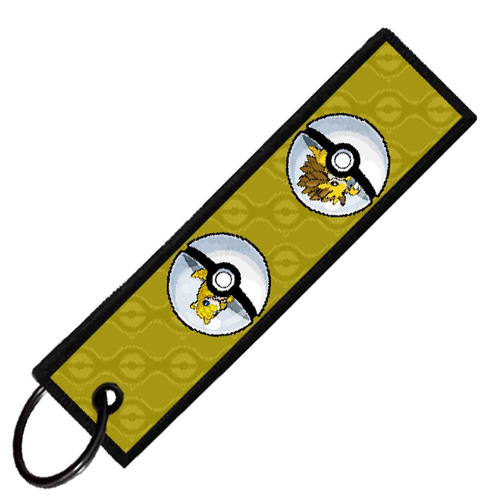 "SANDSHREW POKEBALL EVO" CUSTOM KEY TAG