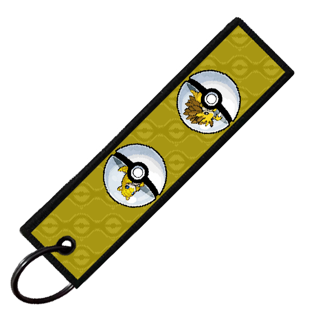"SANDSHREW POKEBALL EVO" CUSTOM KEY TAG