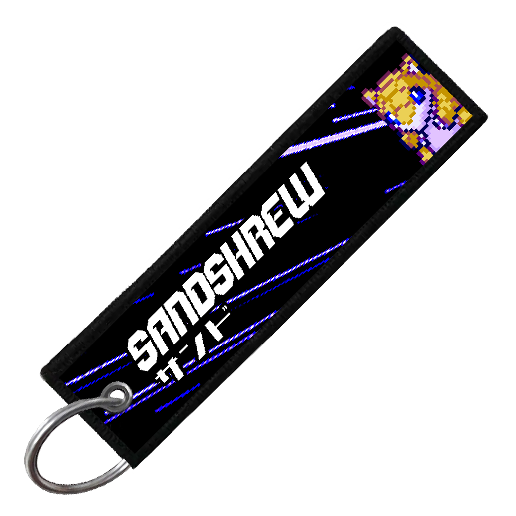 "JAPANESE SANDSHREW" CUSTOM KEY TAG