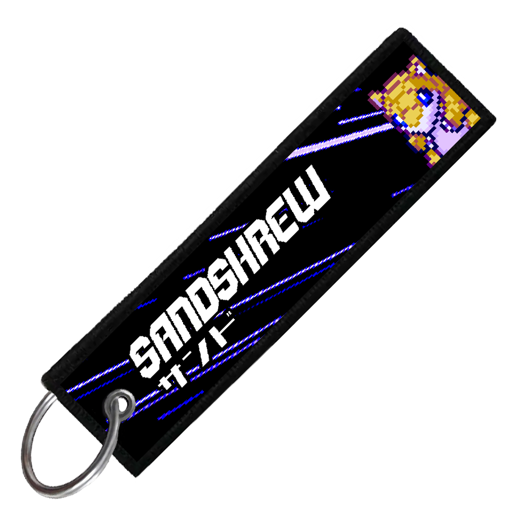 "JAPANESE SANDSHREW" CUSTOM KEY TAG