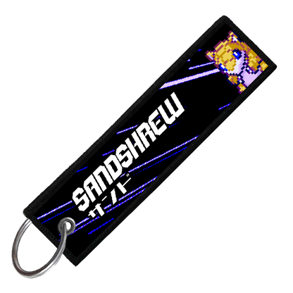 "JAPANESE SANDSHREW" CUSTOM KEY TAG