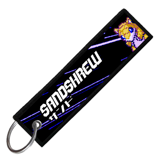 "JAPANESE SANDSHREW" CUSTOM KEY TAG