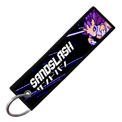 "JAPANESE SANDSLASH" CUSTOM KEY TAG