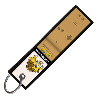 "SANDSLASH GAMEBOY" CUSTOM KEY TAG
