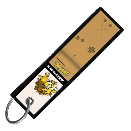 "SANDSLASH GAMEBOY" CUSTOM KEY TAG