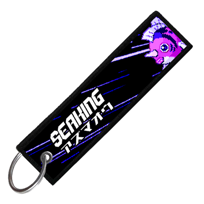 "JAPANESE SEAKING" CUSTOM KEY TAG