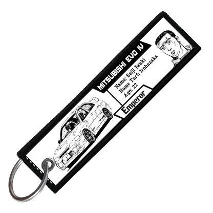 "SEIJI DRIVER STATS" CUSTOM KEY TAG