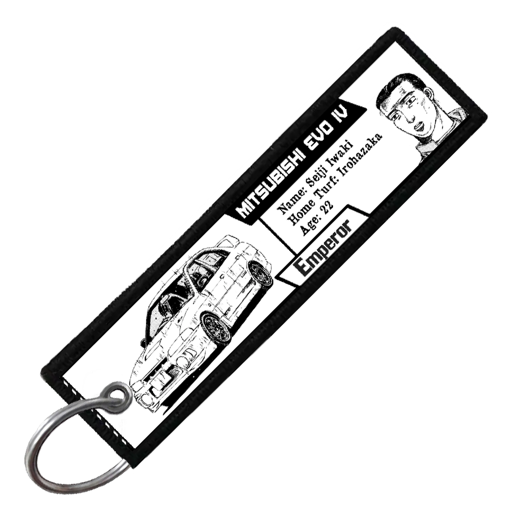 "SEIJI DRIVER STATS" CUSTOM KEY TAG