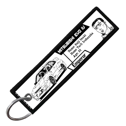 "SEIJI DRIVER STATS" CUSTOM KEY TAG