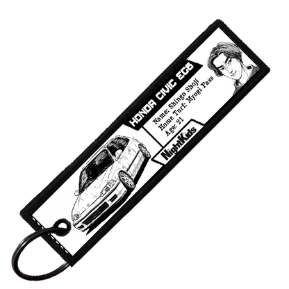 "SHINGO DRIVER STATS" CUSTOM KEY TAG