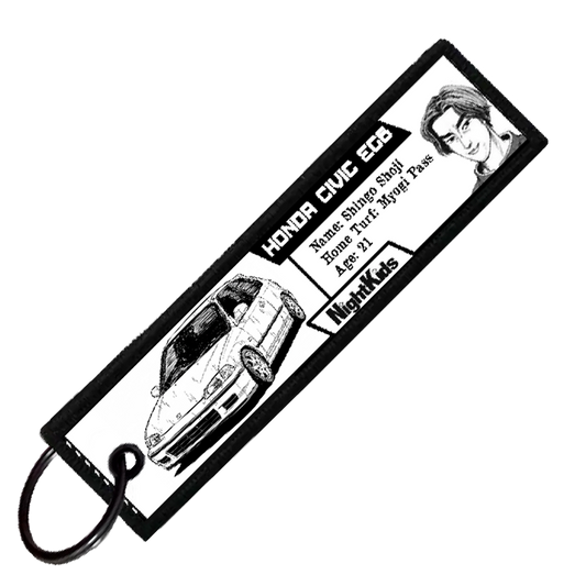 "SHINGO DRIVER STATS" CUSTOM KEY TAG
