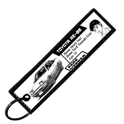 "SHINJI DRIVER STATS" CUSTOM KEY TAG