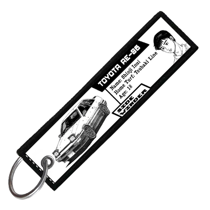 "SHINJI DRIVER STATS" CUSTOM KEY TAG
