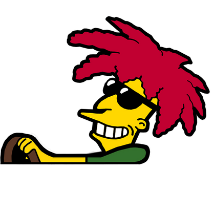 "SIDESHOWBOB" SIMPSON MOBBIN PEEKER