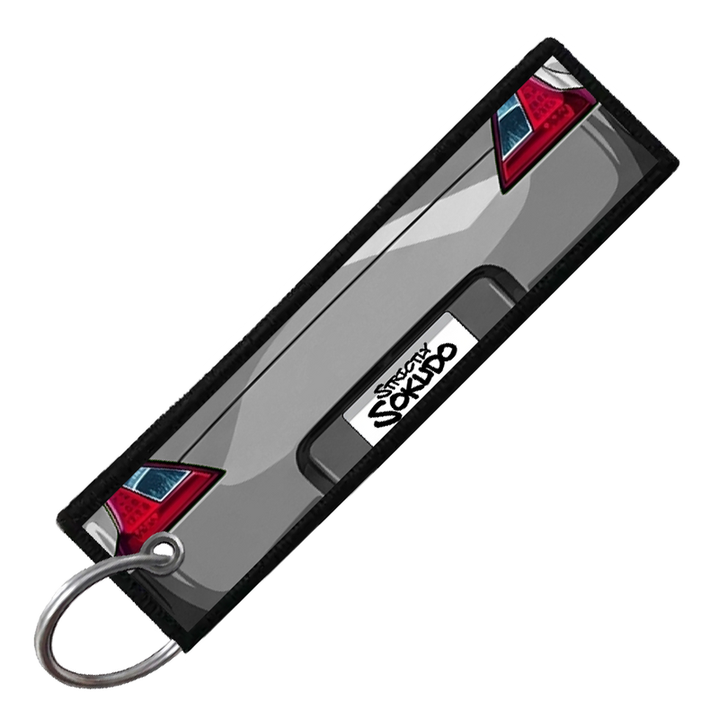 "GREY 370Z PORTRAIT" CUSTOM KEY TAG