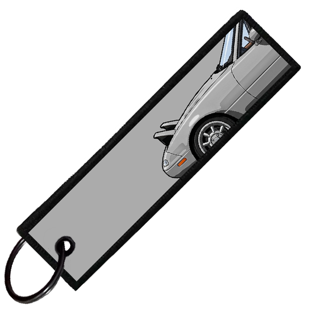 "GREY MIATA SIDE PROFILE" CUSTOM KEY TAG