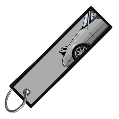 "GREY MIATA SIDE PROFILE" CUSTOM KEY TAG