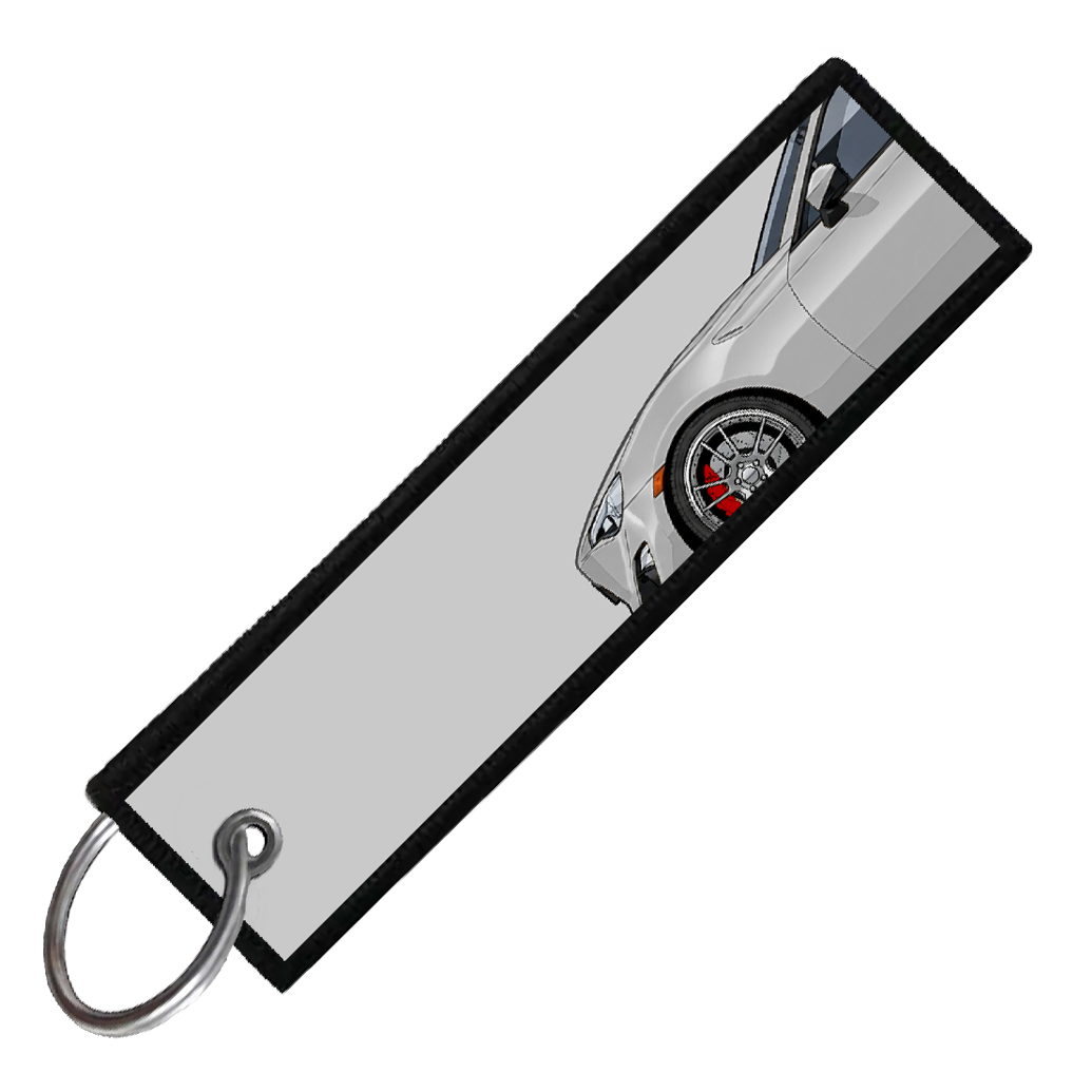 "GREY BRZ/86/FRS SIDE PROFILE" CUSTOM KEY TAG