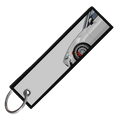 "GREY BRZ/86/FRS SIDE PROFILE" CUSTOM KEY TAG